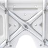 Bathroom Shower Chair with Rails, Bathtub Lift Chair with Back, Medical Shower Bench Bath Seat Chair with Special Seat, Shower Seat for Elderly, Senior, Handicap & Disabled,C view 3