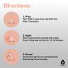 Pursonic Deep Cleansing Nose Strips Blackhead Remover - Charcoal Nose Pore Strips for Instantly Unclogging Pores, Easy-to-Use for All Skin Types - 6 Strips (Pack of 1) view 3
