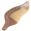 EXCEART Natural Carved Comb -static Hair Tool for Improved Texture Shine Portable Multi-functional Massage Comb for Relief for Valentine Day Anniversaries view 1