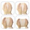 YANTAISIYU 12 pieces Stocking Wig Caps for Lace Front Wigs Nylon Mesh Wig Cap for Women (Beige) view 3