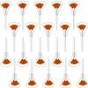 20 Pieces Facial Fan Mask Brushes Acid Applicator Soft Makeup Brushes Cosmetic Tools for Glycolic Peel Masques view 1
