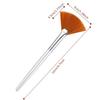 20 Pieces Facial Fan Mask Brushes Acid Applicator Soft Makeup Brushes Cosmetic Tools for Glycolic Peel Masques view 2