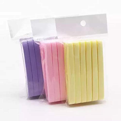 Bella Faccia (BUY 1 GET 1 FREE) Facial Cleaning Wash Puff Sponge Stick Face Cleansing Pad Sponge For Face Cleaning (Multicolor, Package Content 12 pcs)