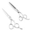 5.5 INCH Barber Hair Scissors Hair Cutting Shears and 6 INCH Hair Thinning Scissors Professional 440C Kinsaro view 1