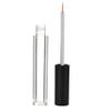 6PCS 0.06oz Empty Upscale Plastic Eyeliner Vials Tube Bottle Refillable Eyelash Growth Liquid Container Clear Mascara Bottle with Wand Applicators and Black Cap for Eyelash Eyebrow Growth Castor Oil view 3