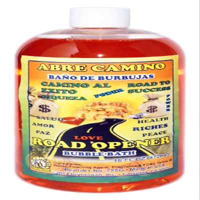 1 Bottle Road Opener/ABRE Camino Bubble Bath 16OZ Bottle - Magick, Spiritual, Wicca