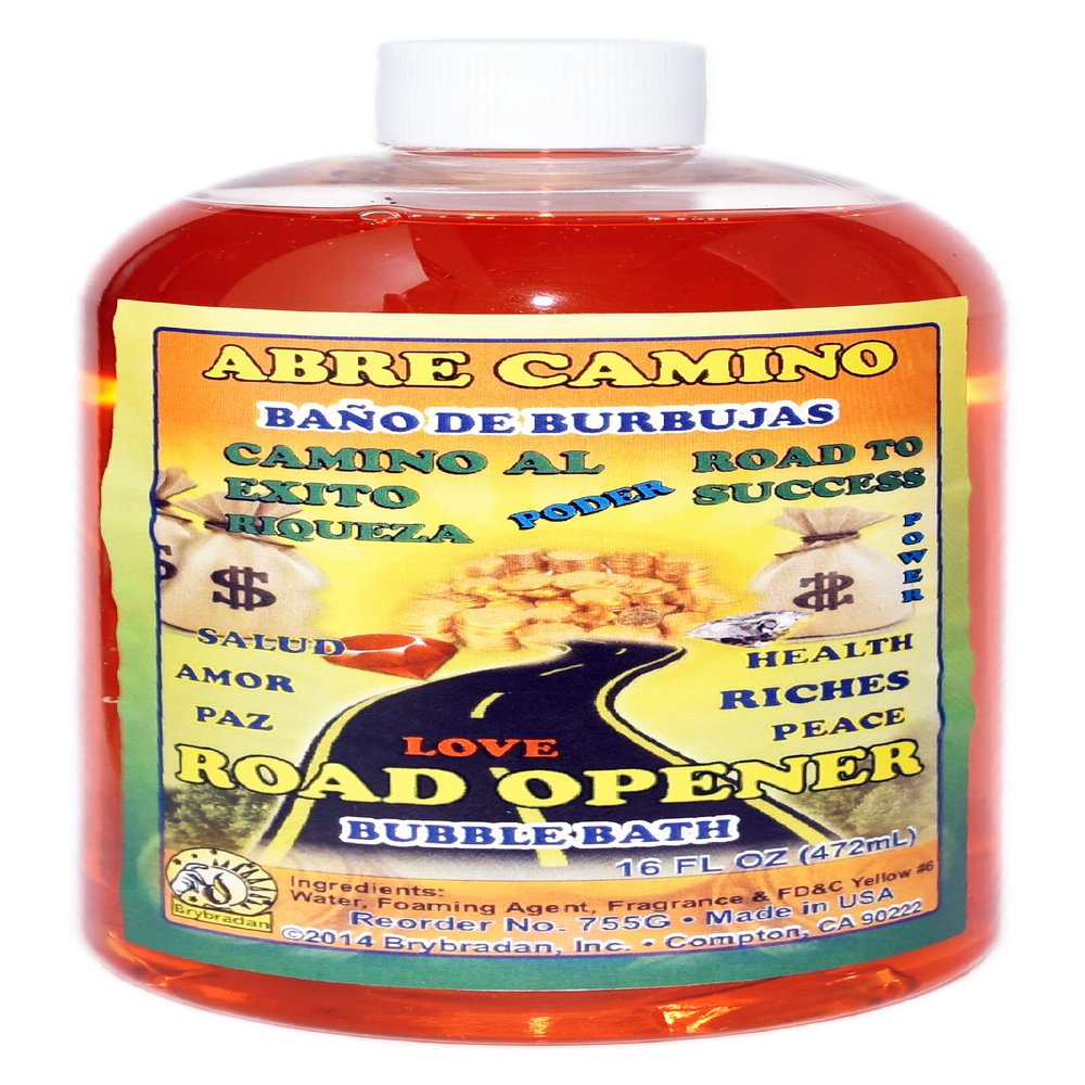 1 Bottle Road Opener/ABRE Camino Bubble Bath 16OZ Bottle - Magick, Spiritual, Wicca