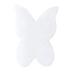Natural Healing Crystal Clear Quartz Jade Gua Sha Butterfly Scraping Massage Tool, Genuine Healing Gemstone for Facial Lifting and Tightening Massage, Anti-Wrinkles, Anti-Aging (Clear Quartz) view 1