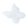 Natural Healing Crystal Clear Quartz Jade Gua Sha Butterfly Scraping Massage Tool, Genuine Healing Gemstone for Facial Lifting and Tightening Massage, Anti-Wrinkles, Anti-Aging (Clear Quartz) view 2