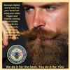 Sweet Comb Chicago Mustache & Beard Styling Wax, Medium Hold for Styling Men's Facial Hair, Great for Handlebar, Zappa, Beards to a Full, Square or Even Short Box Style Now with Tea Tree Oil view 3