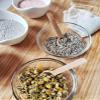 Spa Kit, DIY kit, organic spa, relaxation, all natural gifts, spa gifts, bath soak, dried florals view 1