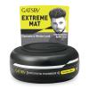 GATSBY Moving Rubber Extreme Mat Hair Styling Wax US version - Strong Hold, Matte Finish, 80g/2.8oz by Mandom achieve any desired hairstyle, from spiky to dynamic, bouncy, fluffy, or frizzy view 1