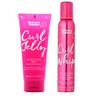 Umberto Giannini Volumizing Duo - Curl Jelly Scrunching Jelly Gel & Curl Whip Mousse - Adds Definition & Reduces Frizz - For Curly, Wavy & Coily Hair view 1