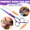 Hair Cut Scissors for Hairstylist - 6.5x2.2" Haircutting Scissors for Professionals, Durable & Lightweight Stainless Steel, Adjustable Screw & Curved Finger Rest - Gret as Valentines Day Gift for Her view 2
