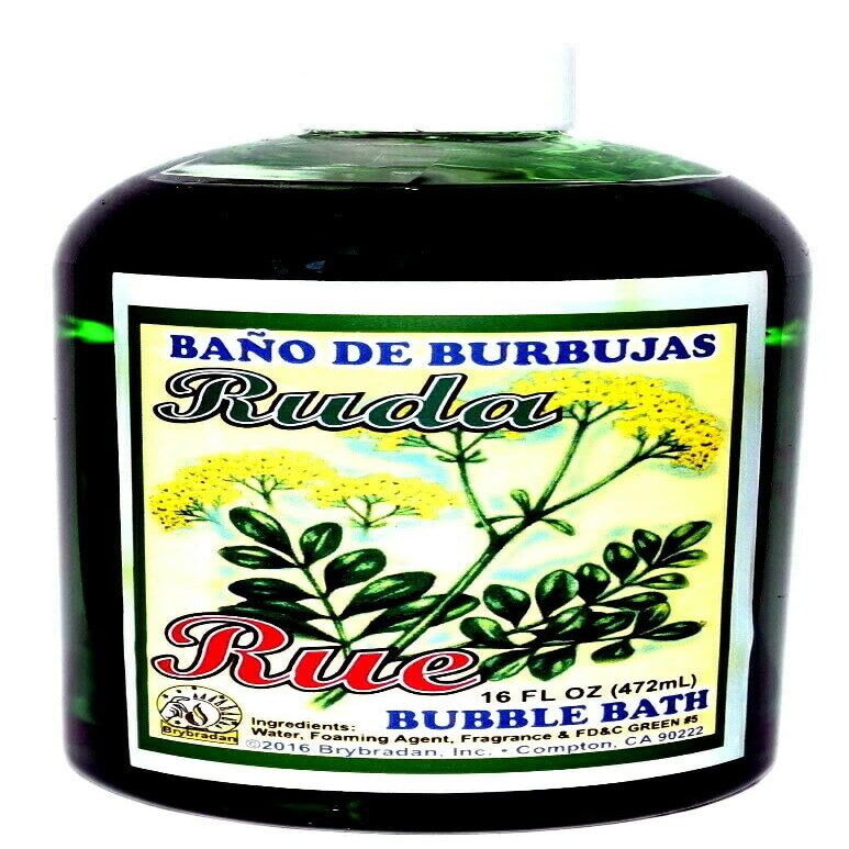 1 Bottle RUE/RUDA Bubble Bath 16 OZ Bottle - Magick, Spiritual, Wicca