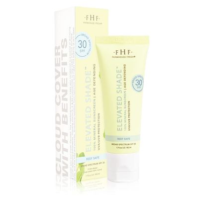 FarmHouse Fresh Elevated Shade Age-Defending 100% Mineral Sunscreen, 1.7 fl. oz.
