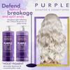 Natural Riches Purple Shampoo and Conditioner Set for Blonde, Silver & Grey Hair  Sulfate-Free, Color-Safe, Removes Brassy & Yellow Tones for Natural, Highlighted, and Bleached Hair  16x2 fl oz view 3