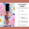 Aromi Matte Liquid Lipstick | Sand Beige Lip Shade, Tan, Long Lasting, Waterproof, Smudge + Transfer Proof, Gluten Free, Vegan Makeup (Caramel Nude) view 3