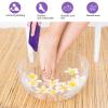 40 Pcs Pumice Stone for Feet Foot Scrubber Sponge for Feet Care and Callus Remover Mini Disposable Pumice Pads for Dead Skin Remover (Purple) view 3