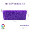 40 Pcs Pumice Stone for Feet Foot Scrubber Sponge for Feet Care and Callus Remover Mini Disposable Pumice Pads for Dead Skin Remover (Purple) view 4
