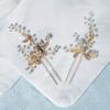 Beaupretty 1set Vintage Chinese Hairpin Elegant Traditional Style Hair Chopsticks for Weddings Parties and Special Occasions Premium Detailing view 3