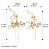 Beaupretty 1set Vintage Chinese Hairpin Elegant Traditional Style Hair Chopsticks for Weddings Parties and Special Occasions Premium Detailing view 4