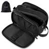Elviros Travel Toiletry Bag for Men, Shaving Dopp Kit Water-resistant Bathroom Small Toiletries Organizer PU Leather Cosmetic Bags view 1