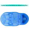 1 Pack Foot Scrubber Massager Scrub Feet Cleaner Washer Brush for Shower Spa Massage Floor Slipper for Exfoliating Cleaning Foot view 3