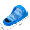1 Pack Foot Scrubber Massager Scrub Feet Cleaner Washer Brush for Shower Spa Massage Floor Slipper for Exfoliating Cleaning Foot view 4