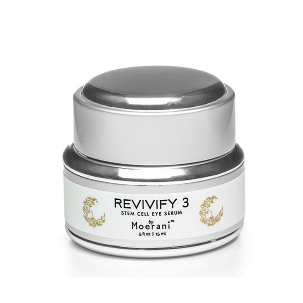 Moerani Revivify 3 | Stem Cell Eye Serum | Luxury Face Serum | Skin Care System | Anti Aging | Ultra Hydration | Eyecream | All Natural | Organic Ingredients