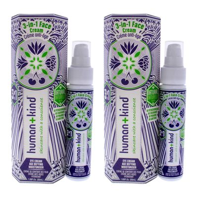 Human+Kind Anti-Ageing Cream Unisex 1.69 oz - Pack of 2