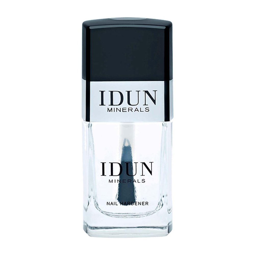 Idun Minerals - Nail Hardener - Build In Layers Of Protection - Helps The Nails Stay Resilient And Grow Strong - Provides Maximum Strengthening Of Weak, Chipped Nails - 0.37 Oz Nail Treatment