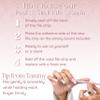 Tammy Taylor 100 Grit Acrylic Finger Nail Files for Women, 100/180 Limas para Uas & Emery Boards for Nails, Professional Manicure Tools, Salon Art Supplies & Accessories, Disposable Fingernail File view 2