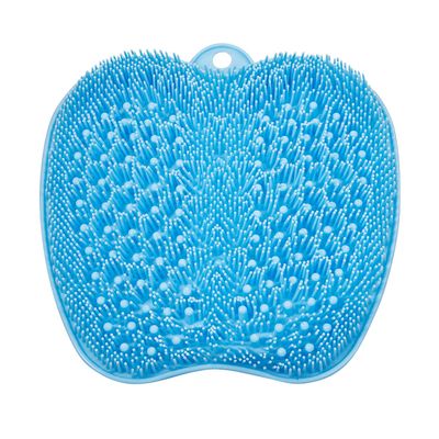 BESKAR Larger Foot Scrubber Mat with Non-Slip Suction Cups- Cleans, Smooths, Exfoliates & Massages Without Bending, Circulation & Soothes Tired Feet, Great for Shower or Bathtub