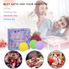 36 Organic Bath Bombs Gift Set, Natural Mini Handmade Bath Bombs for Women, Girls, Men, Kids Safe Bubble, Rich Essential Oils Spa Bath Fizzies for Moisturizing Dry Skin, Relaxing Scents view 4