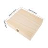 Uxsiya Essential Oil Wooden Storage Box Oil Case Organizer Container Aromatherapy for Carrying and Home Storage Display Holds 74 Bottles view 3