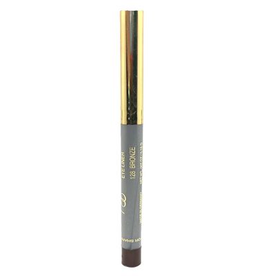 APM Eyeliner Pencil Retractable Waterproof Soft and Silky with Sharpener Transfer Resistant Available in 12 Arpeggio Colors (Bronze)