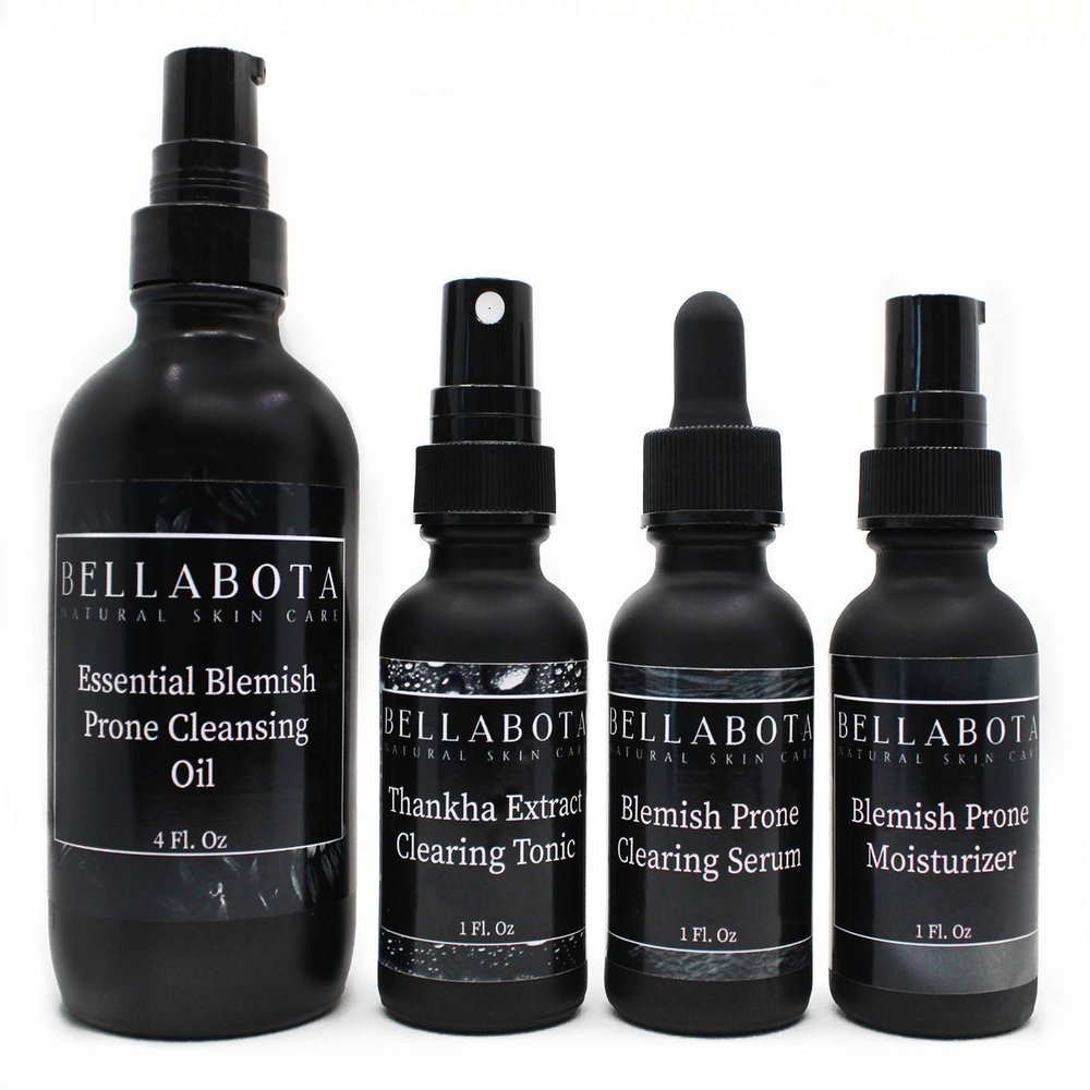 Bellabota Blemish Prone Skin Kit | Face Wash Set | Simple | Acne Cleanser | Face Oils and Serums | Skin Routine | Youthful Glow | Natural and Non-greasy