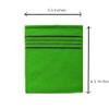 NOPIGO Korean Asian Exfoliating Bath Washcloth Mitt for Remove Dead Skin.Exfoliating Body Scrubber.Exfoliating Gloves for Body Scrub (Green 8) view 4