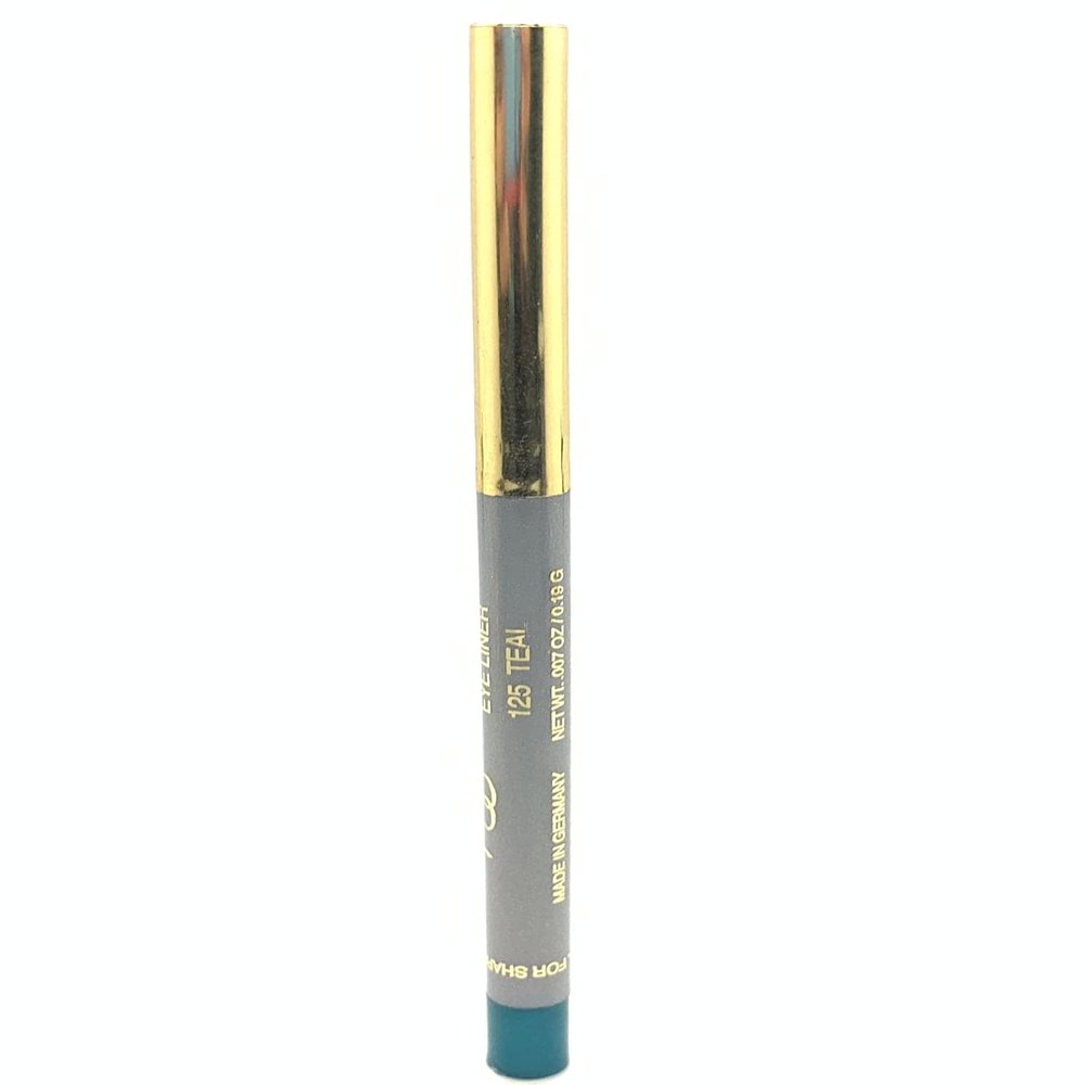 APM Eyeliner Pencil Retractable Waterproof Soft and Silky with Sharpener Transfer Resistant Available in 12 Arpeggio Colors (Teal)