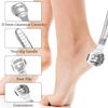 52 Pcs Callus Shaver Set,1 Stainless Steel Foot Razor with 50 Replacement Slices Blades and 1 Foot File Head Foot Care Tools,Foot Shaver Callus Remover,Hard Dry Skin Remover for Hand Feet view 3