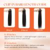 Sunny Hair Clip in Hair Extensions Real Human Hair Double Weft Remy Hair Clip in Extensions Human Hair for Women Light Brown Highlights Platinum Blonde 12inch view 3
