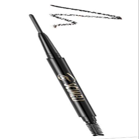 BesYouSel 1PCS Black Waterproof Eyebrow Pencil Creates Natural Looking Brows Effortlessly and Stays on All Day