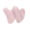 Shubhanjali Rose Quartz Gua sha,Rose Quartz Gua Sha Facial Lifting Tool,Body Scraping Board Massage Tool Beauty Tool Guasha Board for Facial Skincare,Gua Sha Scraping Massage Tools for SPA(Pack of 2) view 1