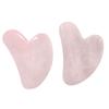 Shubhanjali Rose Quartz Gua sha,Rose Quartz Gua Sha Facial Lifting Tool,Body Scraping Board Massage Tool Beauty Tool Guasha Board for Facial Skincare,Gua Sha Scraping Massage Tools for SPA(Pack of 2) view 2
