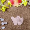 Shubhanjali Rose Quartz Gua sha,Rose Quartz Gua Sha Facial Lifting Tool,Body Scraping Board Massage Tool Beauty Tool Guasha Board for Facial Skincare,Gua Sha Scraping Massage Tools for SPA(Pack of 2) view 3