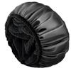 Aquior Shower Cap,Terry Lined Shower Cap for Women Reusable, Triple Layer Waterproof Bath Cap, Extra Large for Women Long Hair(Black) view 1