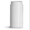 144 White Plastic Empty Lip Balm Tubes with Silver Friction Fit Caps by SKS Bottle & Packaging, 0.15 oz tubes - Bulk White Lip Balm Containers for DIY Lip Care, Lip Balm Making, and Lip Balm Crafting view 3