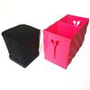 Salon Shears Rack for Hair Stylist Scissors Container for Pet Grooming Hair Cutting Organizer Storage Box Salon Shear Holder Combs Clips Brushes Hairdressing Combs Organizer (Hot Pink) view 3