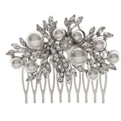 Beaupretty 1pc Retro Hair Comb Rhinestones for Women Elegant Wedding Hairpin Decor for Bridal and Special Occasions Lightweight and Comfortable Hair Accessory